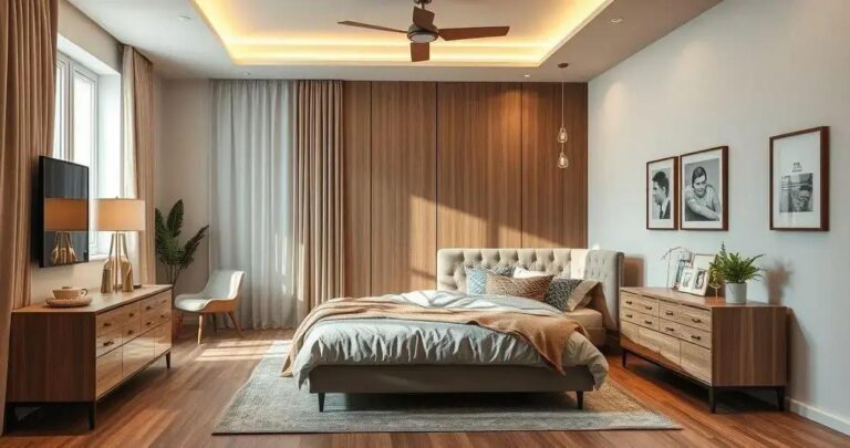 Sonho Realizado: Ideias de Quartos de Casal Planejados com Marcenaria Inteligente