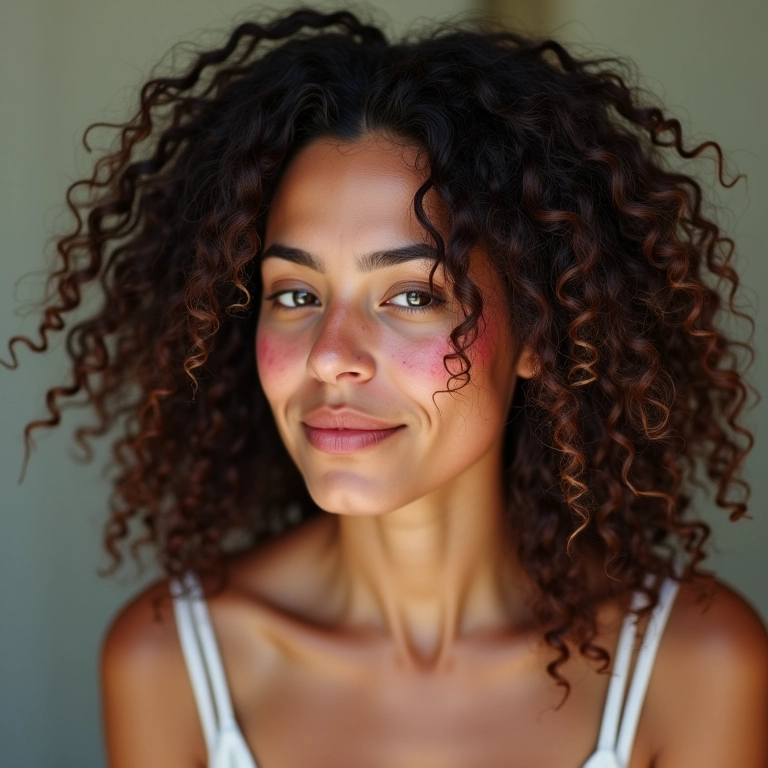 Redução da inflamação do couro cabeludo com óleo de alecrim.