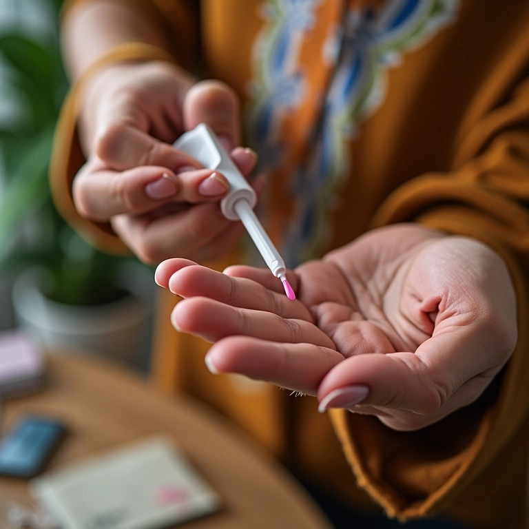 Remoção caseira de esmalte em gel com mãos de diferentes tons de pele em ambiente aconchegante.