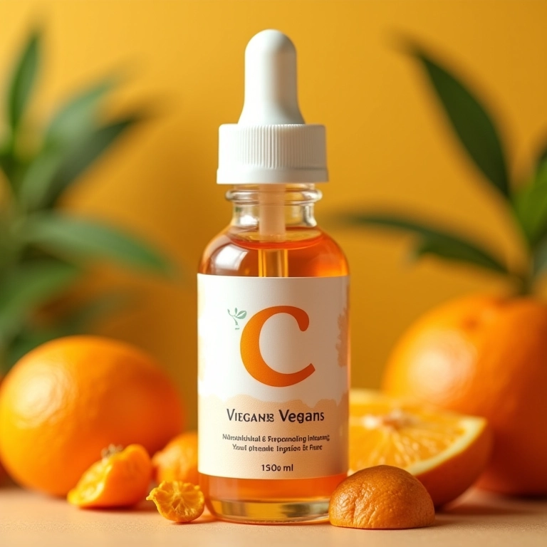 Sérum da Simple Organic, ingredientes naturais e veganos.