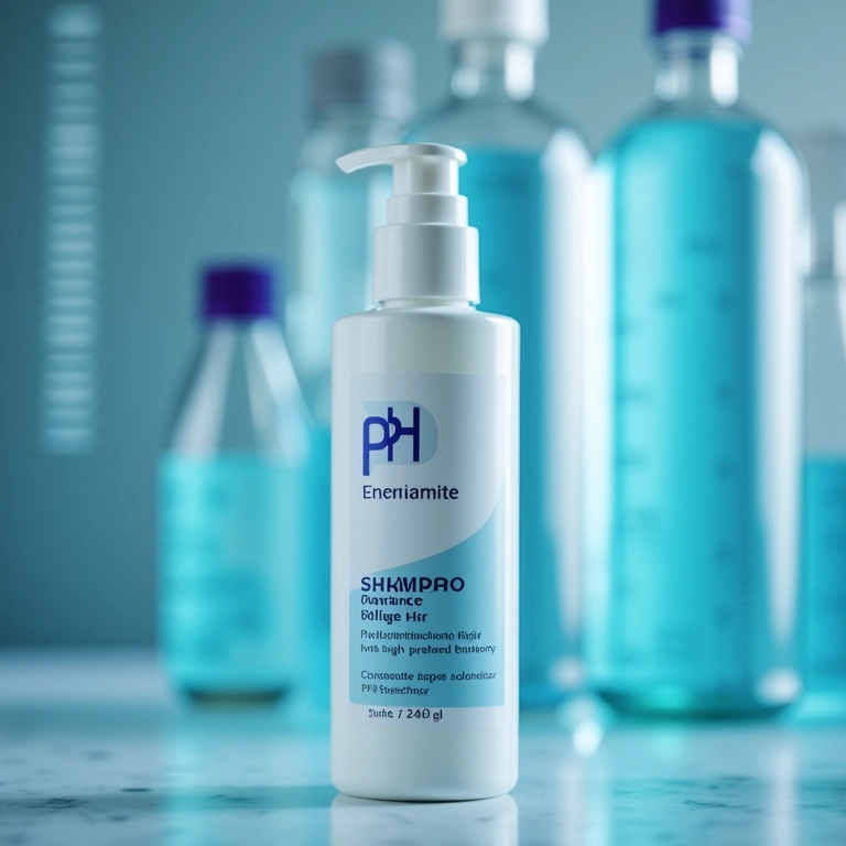 Shampoo com pH balanceado para cabelos com química.