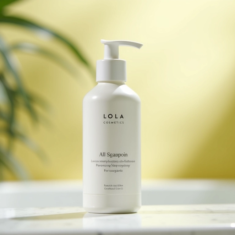Shampoo low poo vegano da Lola Cosmetics.