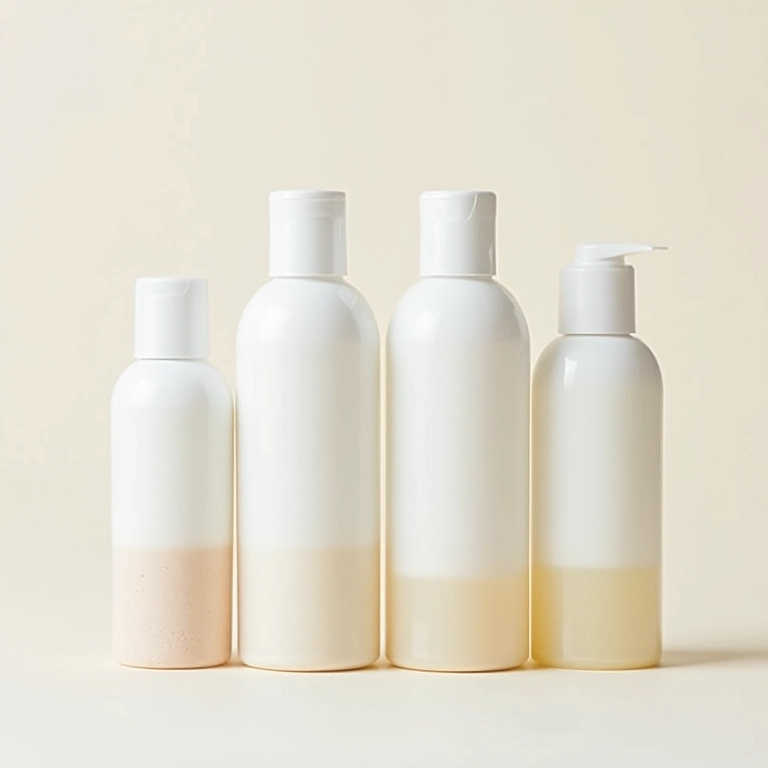 Shampoos suaves para limpeza delicada.