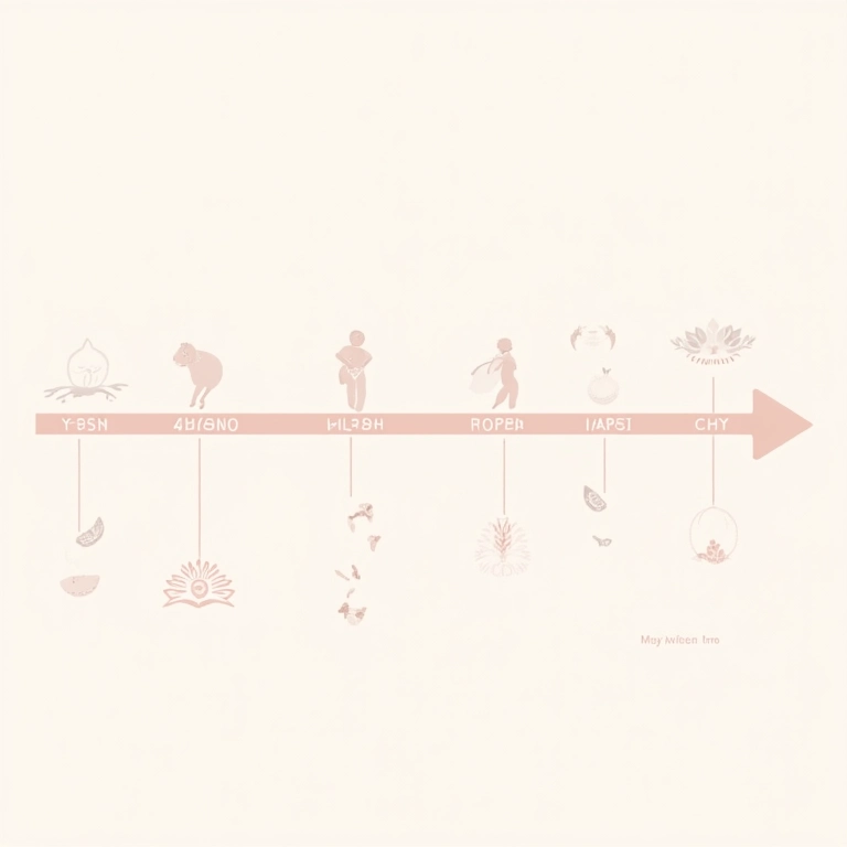 Tabela resumo da gravidez semana a semana.