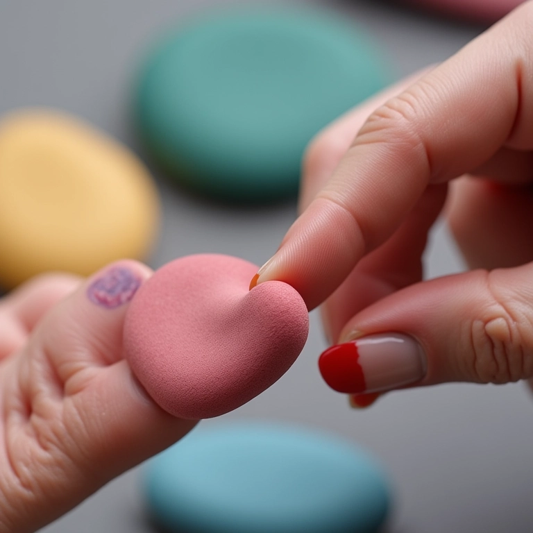 Técnica de mistura de cores para biscuit sem manchas.