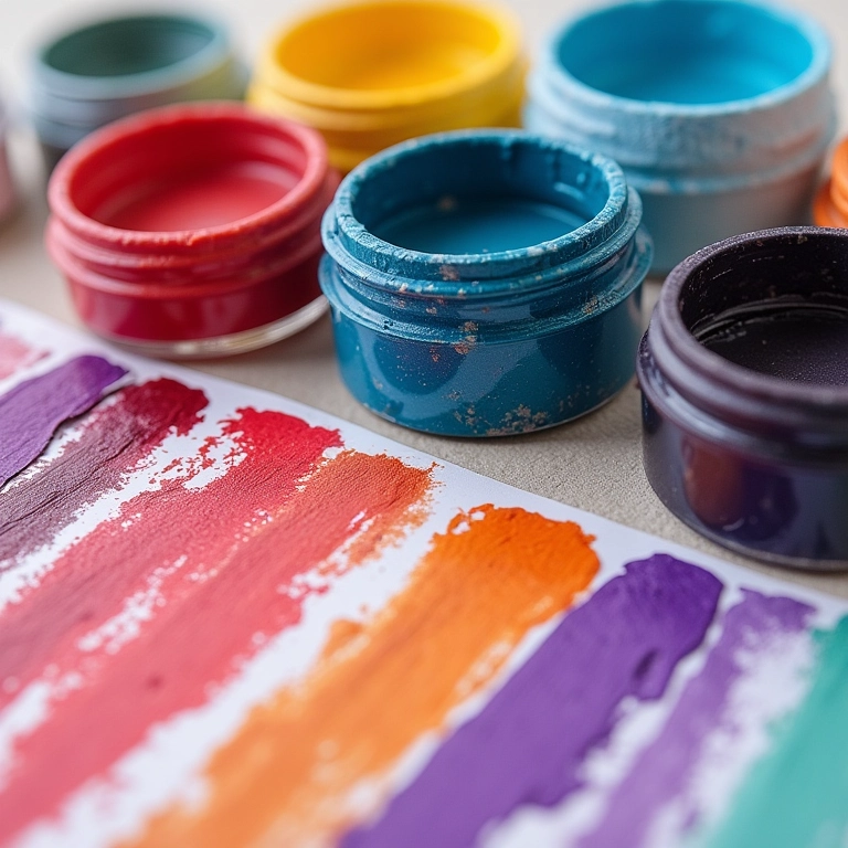 Tintas e corantes vibrantes para dar vida às criações em biscuit.
