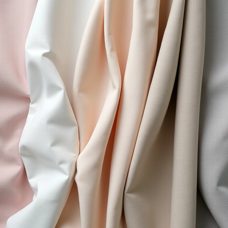 Tipos de tecido para bordado livre: algodão, linho e canvas.