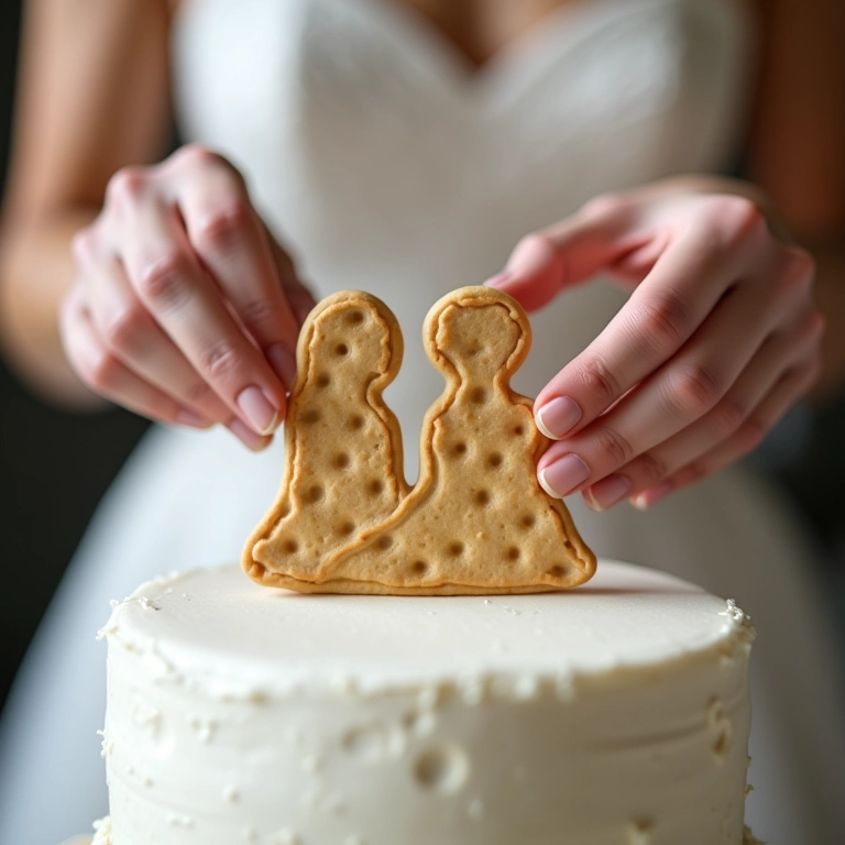 Topo de bolo biscuit: personalização exclusiva.