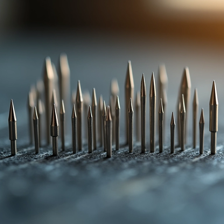 Variedade de agulhas Singer para máquina de costura