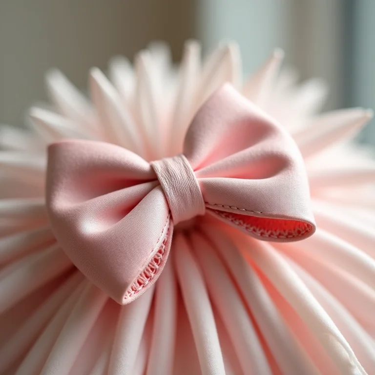 Acabamento impecável em laço de bebê