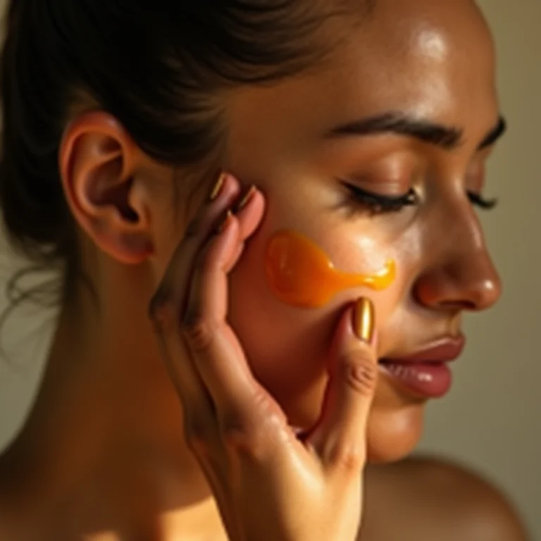 Açafrão mancha a pele?