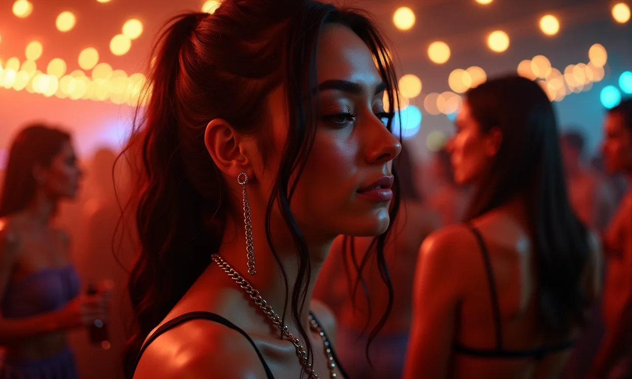 Acessórios de Cabelo com Correntes: toque moderno e ousado.