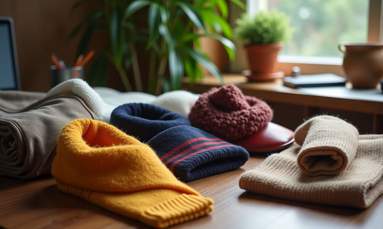 Acessórios de inverno para looks de trabalho.