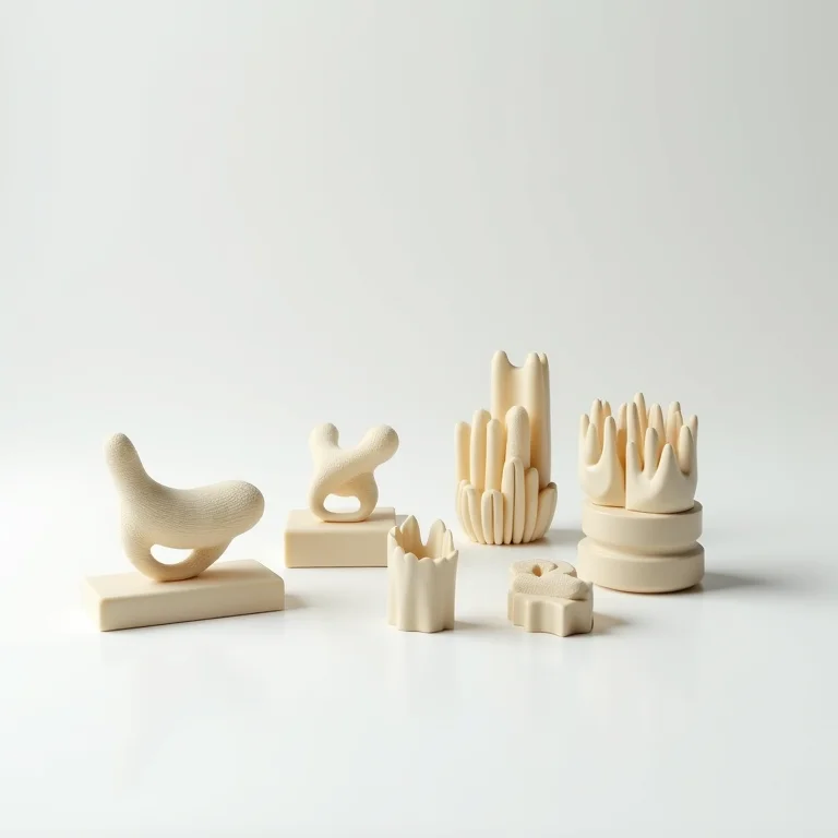 Acessórios impressos em 3D feitos com materiais inovadores