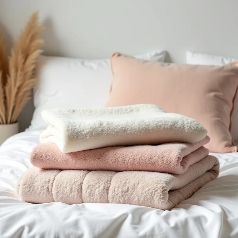 Almofadas e mantas confortáveis para quarto Tumblr