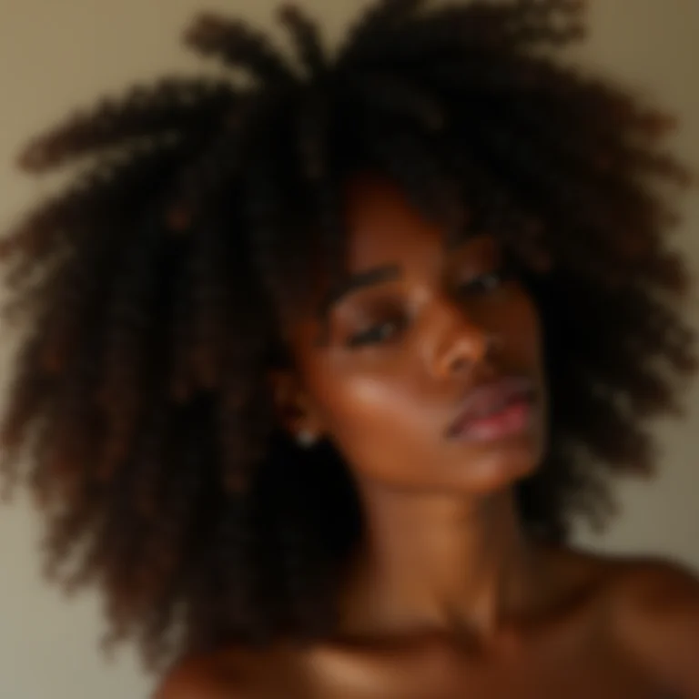 Aplicação de leave-in e óleo capilar