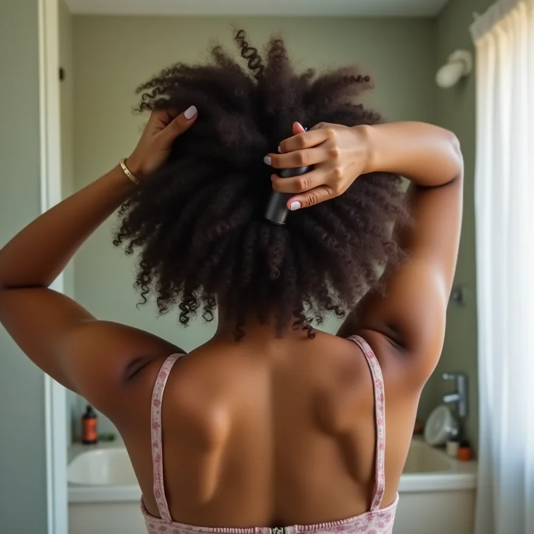 Aplicação incorreta de condicionador