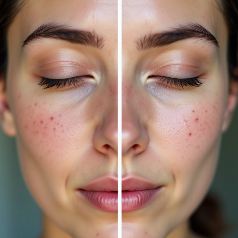 Argila verde clareando manchas na pele