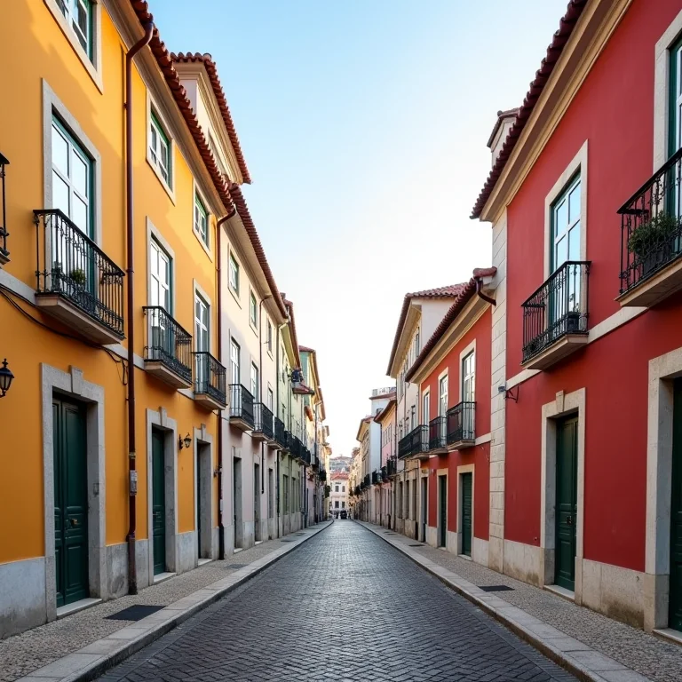Arquitetura histórica em Lisboa, Portugal.