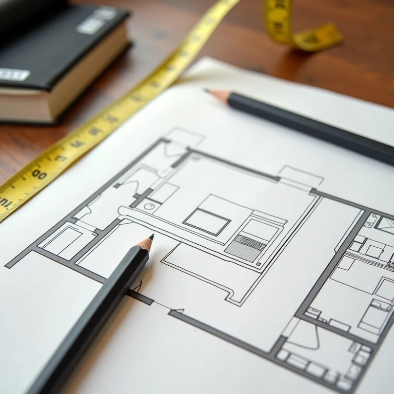Avaliação do espaço disponível para instalação de cama suspensa