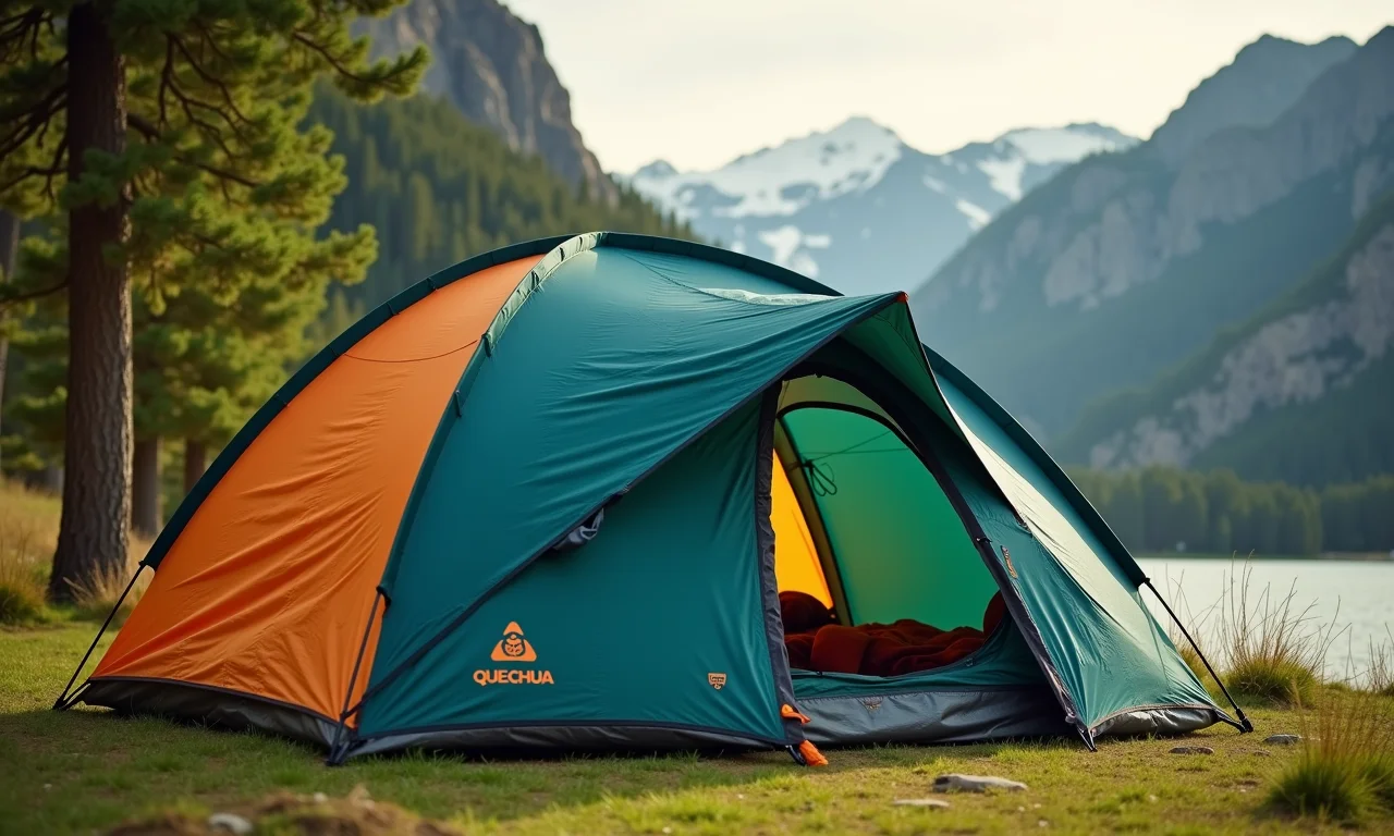 Barraca Quechua (Decathlon): acessibilidade e bom custo-benefício.