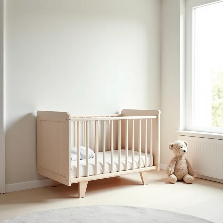 Berço moderno e funcional da Qmovi