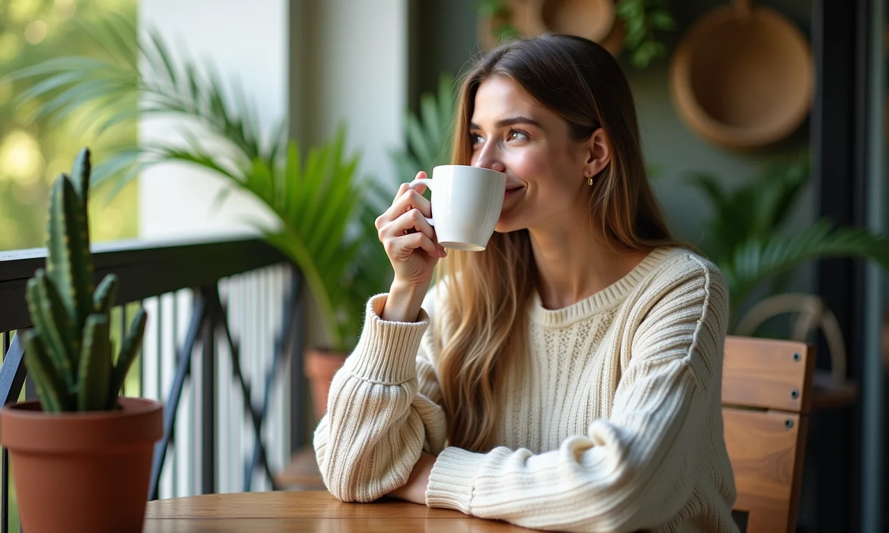 Blusa de tricô leve: conforto e estilo para dias frescos.