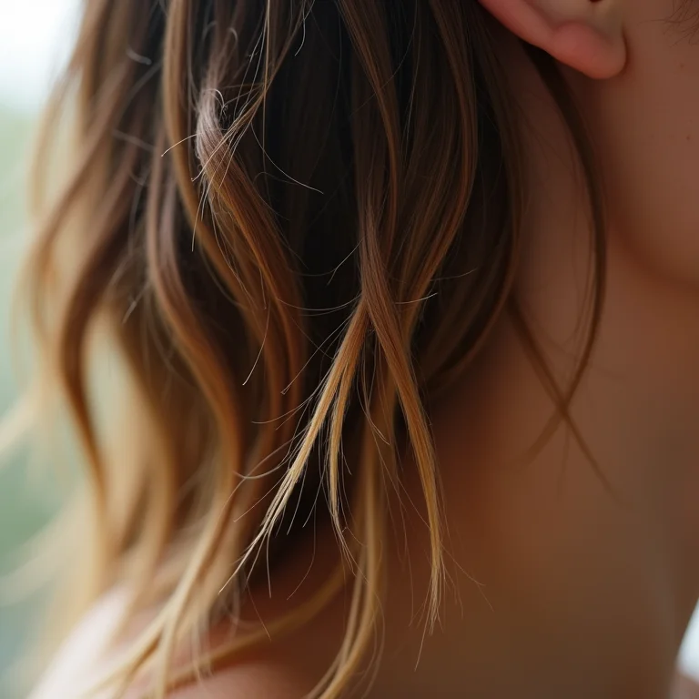 Cabelo áspero e sem vida por falta de hidratação