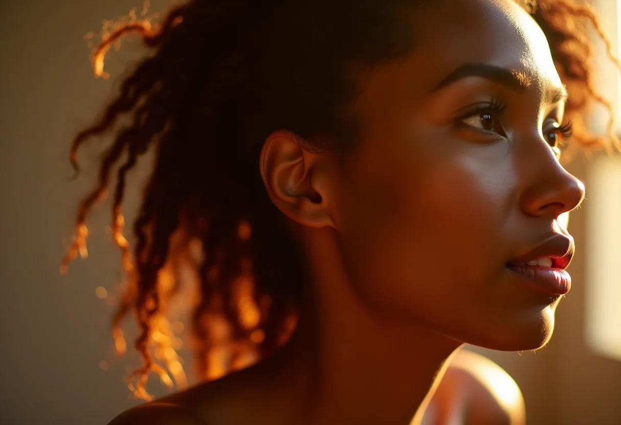 Cabelo brilhante com vinagre de maçã