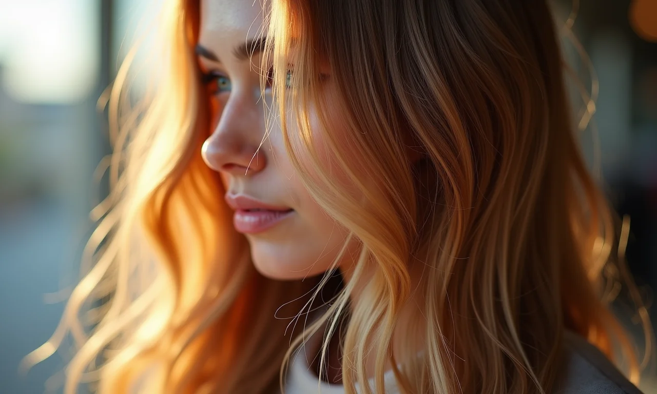 Cabelo com tonalizante sutil e natural.