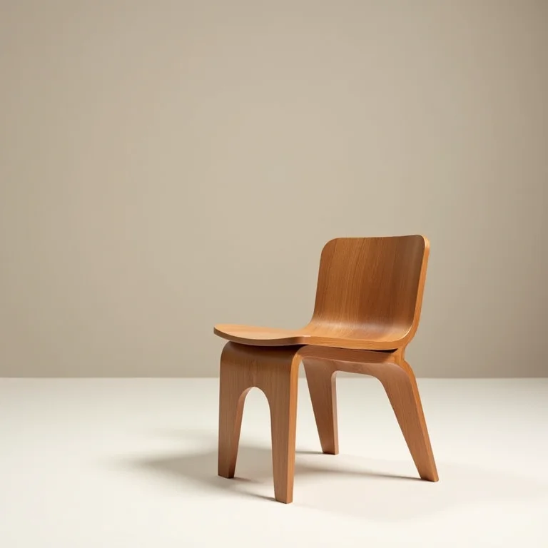 Cadeira de madeira contemporânea por Zanini de Zanine