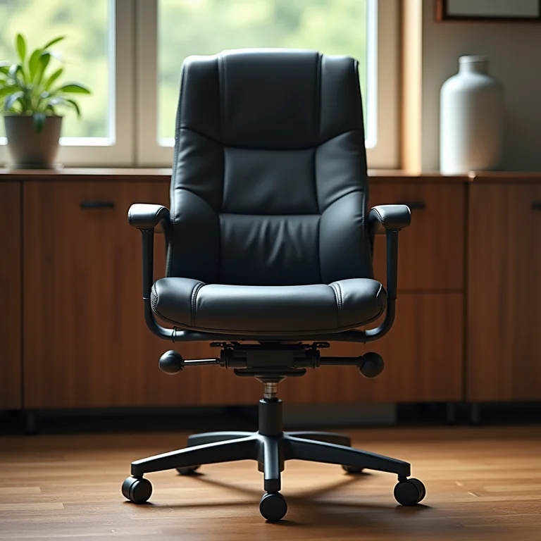 Cadeira desconfortável em um escritório