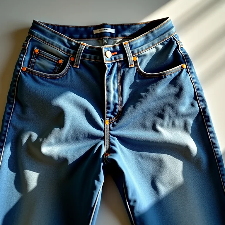 Calça jeans azul