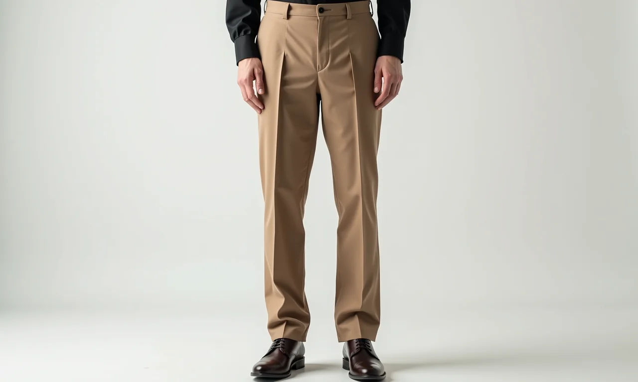 Calças de alfaiataria em look agênero.