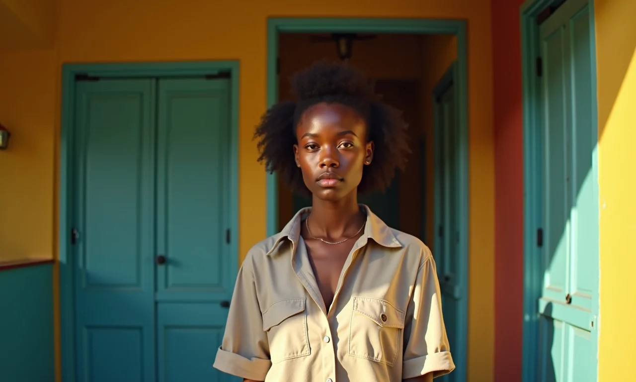 Camisa oversized em look agênero e moderno.