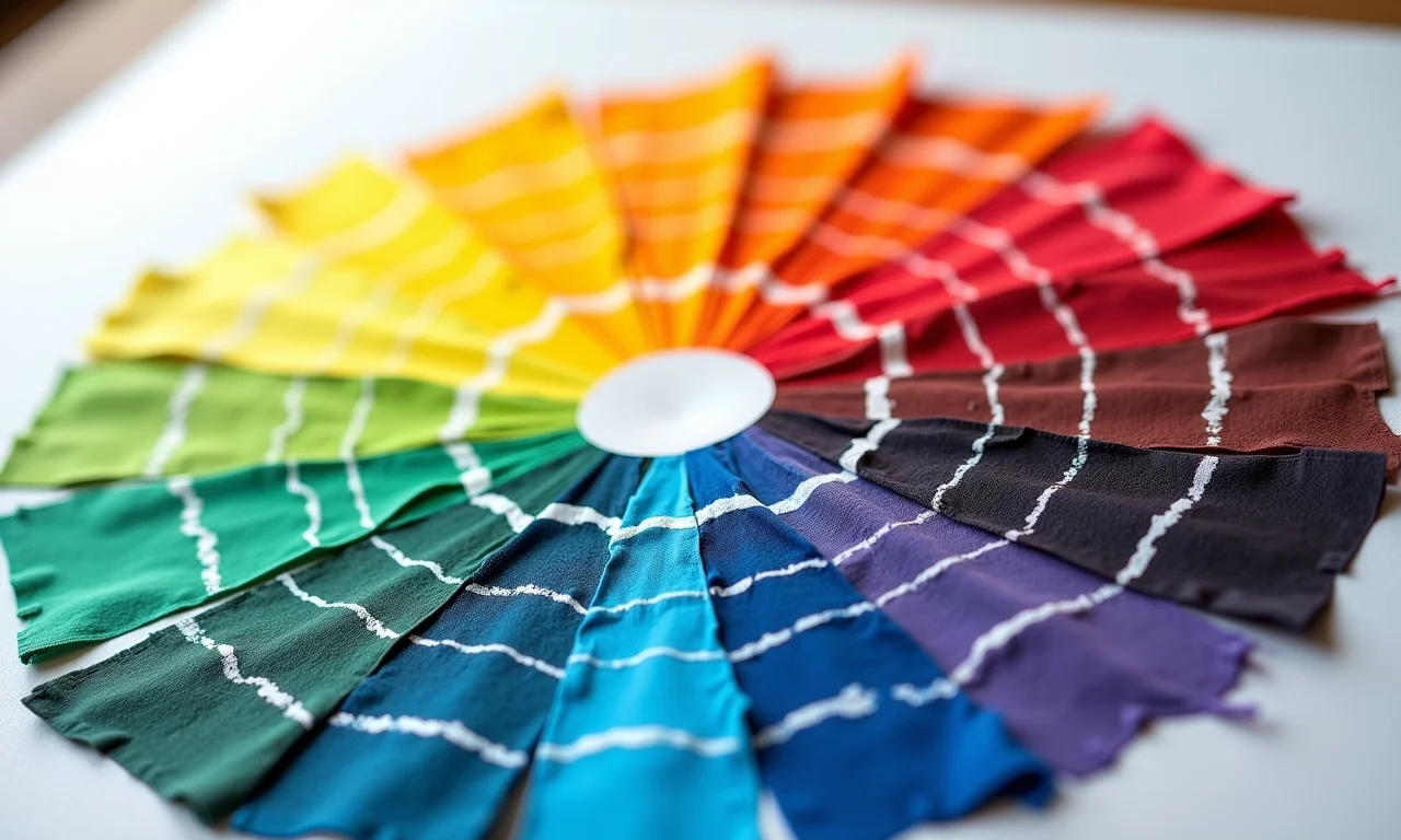 Círculo cromático exibindo cores primárias, secundárias e terciárias.