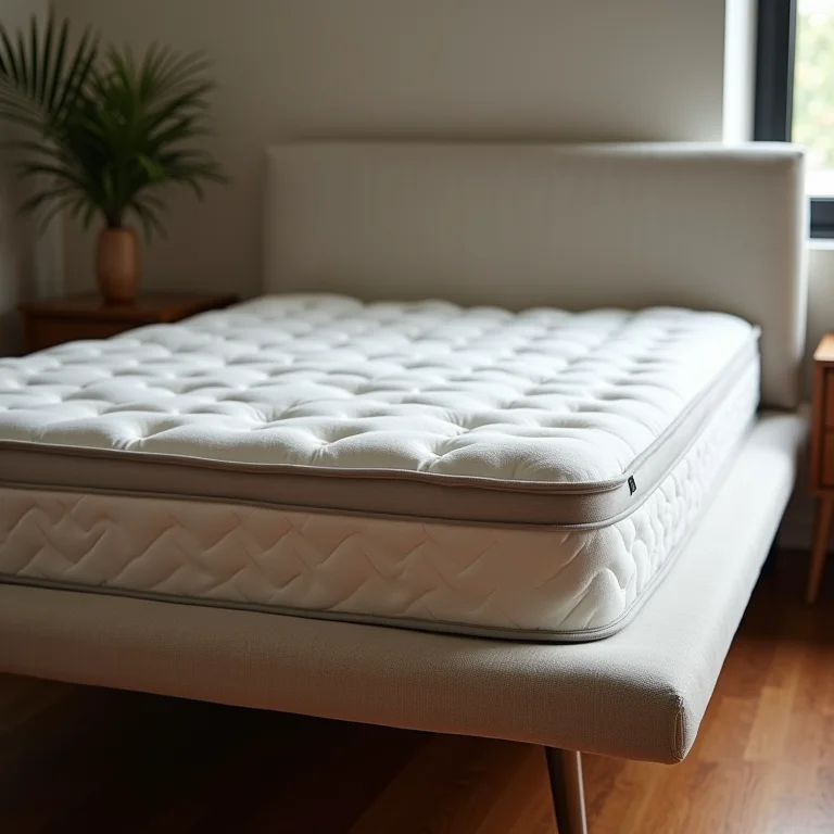 Colchão de qualidade para uma cama suspensa confortável