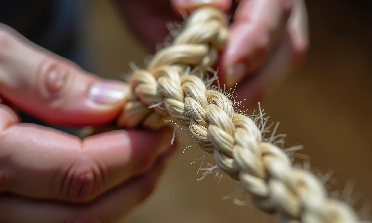 Como evitar que a corda de sisal desfie?
