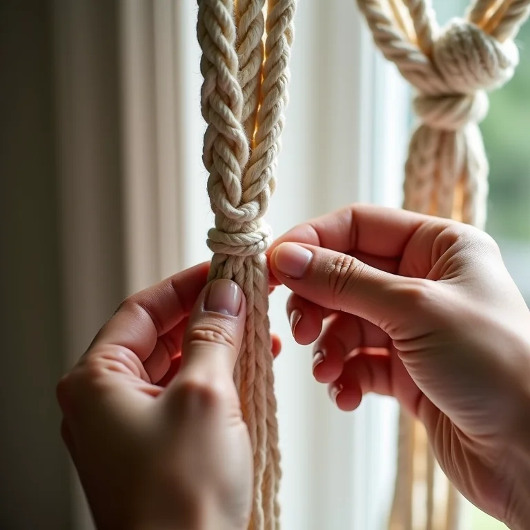 Como fazer sua própria cortina de macramê: passo a passo