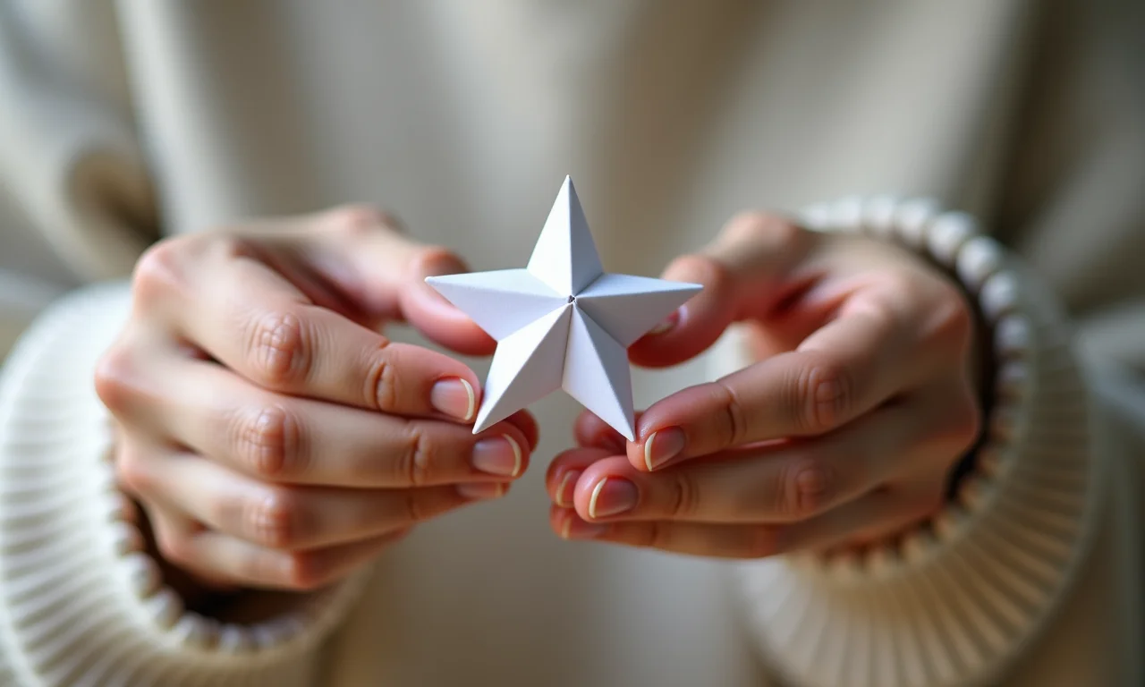 Como limpar seu móbile de estrelas de origami?