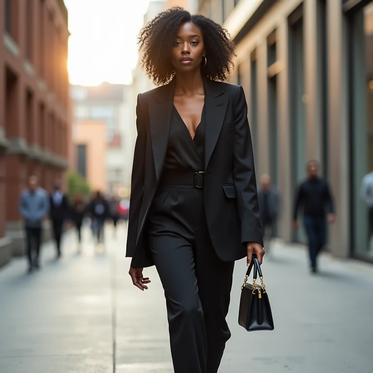 Conjunto de alfaiataria para um look sofisticado no dia a dia