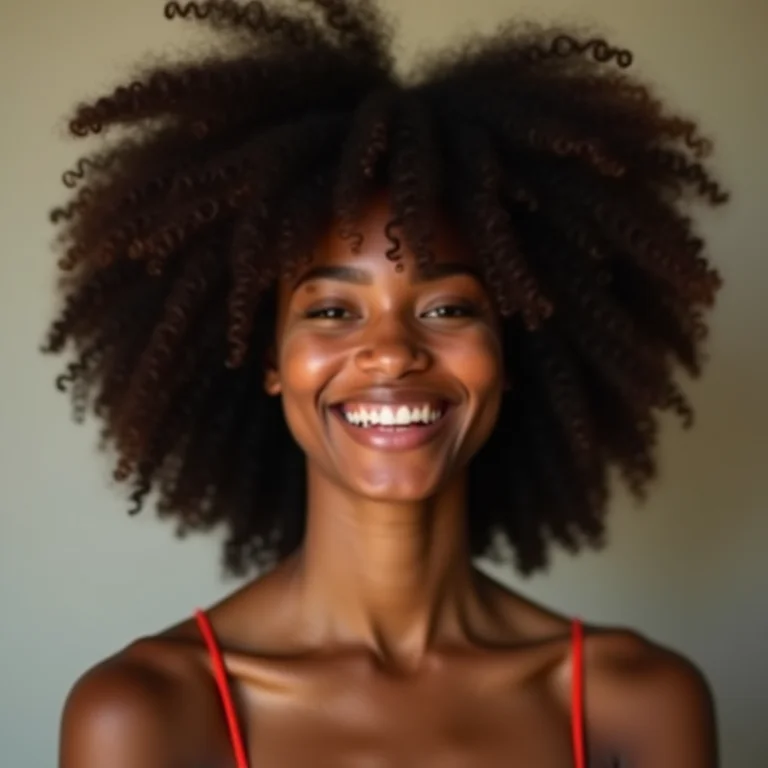 Crescimento capilar saudável com vinagre de maçã