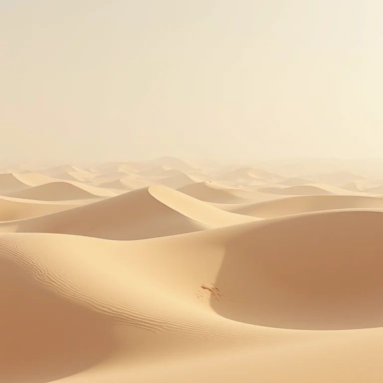 Dunas de areia no Grande Mar de Areia, Egito