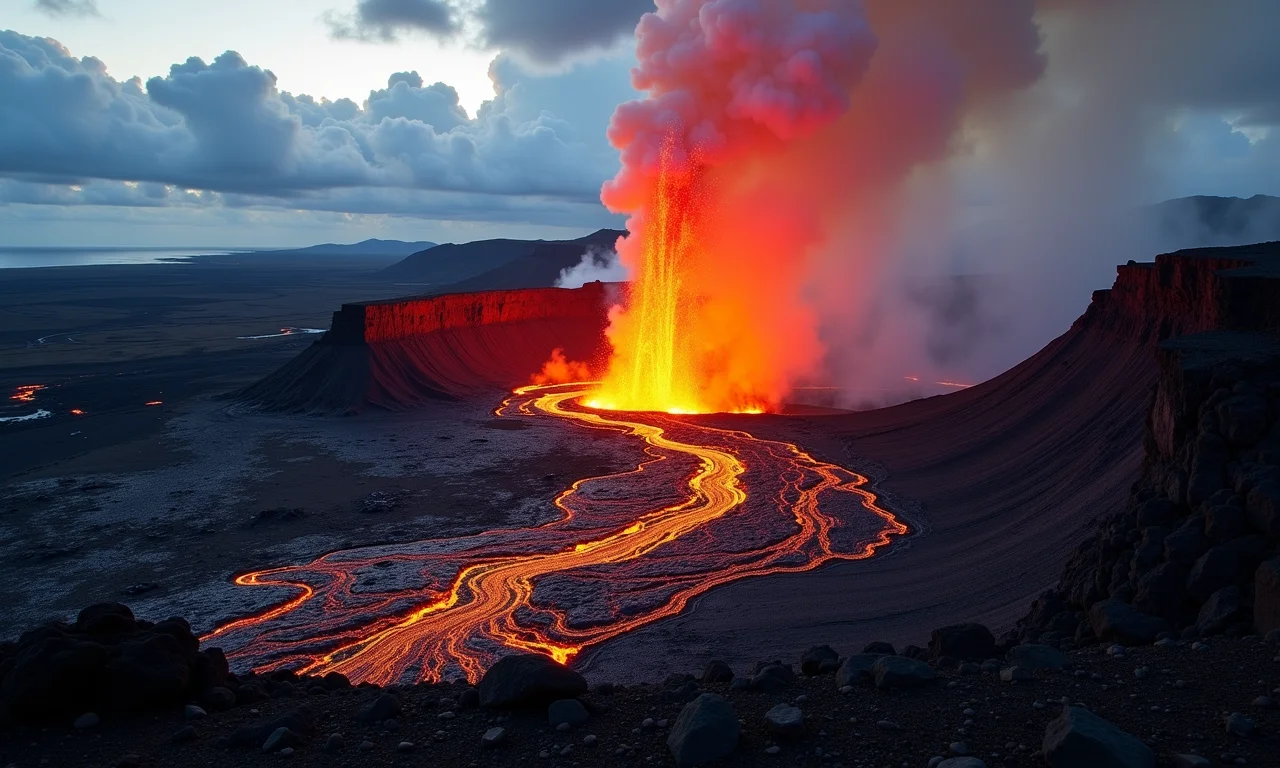 Encontro com a deusa do fogo no Kilauea, Havaí.
