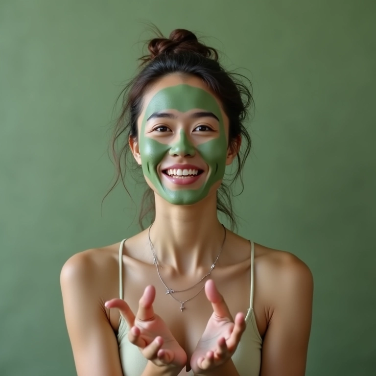 Especialista dando dicas sobre argila verde