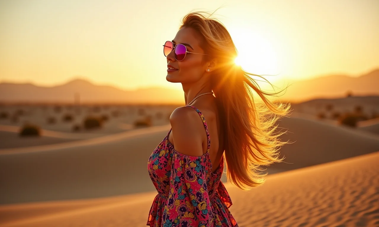 Estampas vibrantes e psicodélicas no Coachella 2025.