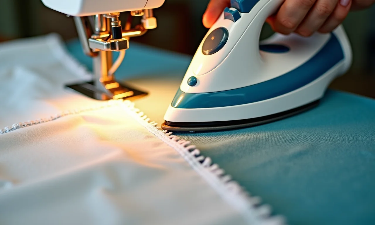 Evitando que o tecido desfie com produtos específicos.