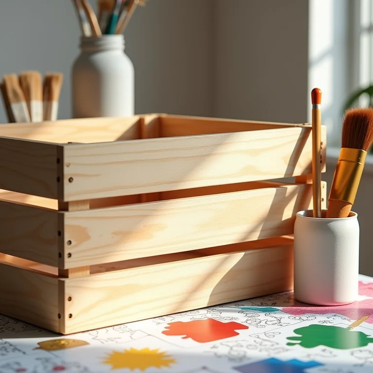 Falta de criatividade na customização de caixotes de feira.