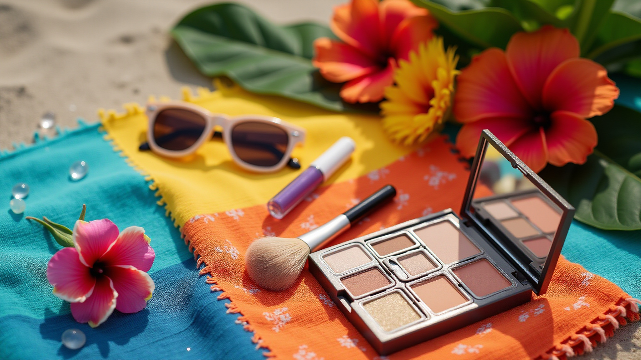 Checklist de beleza organizado para viagem de fim de ano.