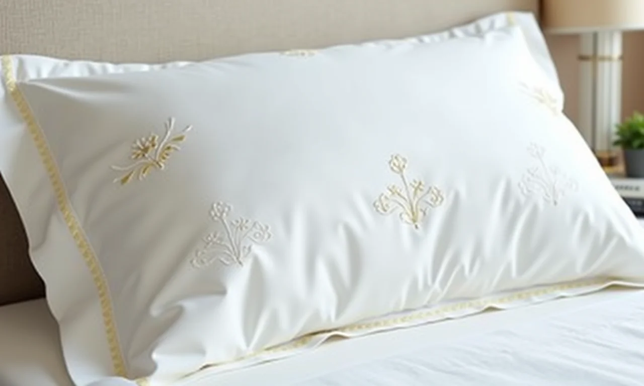 Fronha de algodão Pima macia e durável